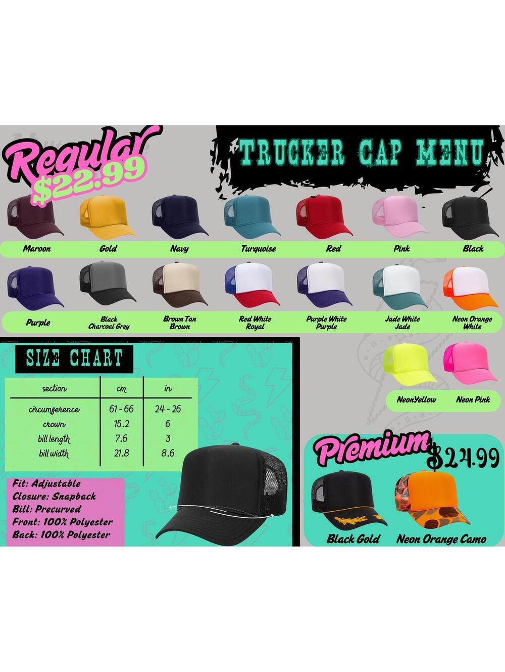 Outlaw Women Trucker - Picture 2 of 3